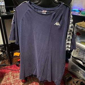 Kappa tshirt navy blue XL.